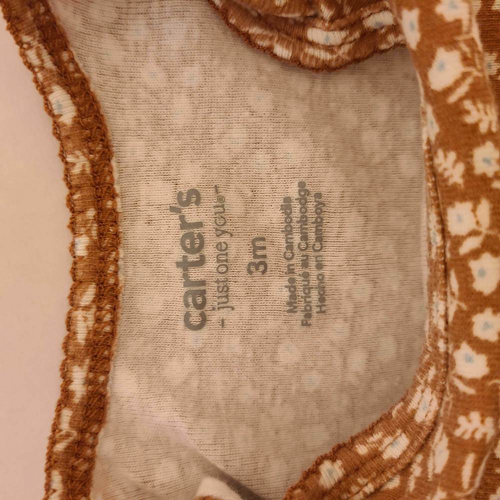 4PC CARTER'S ONESIE BUNDLE - 3M - Picture 3 of 11
